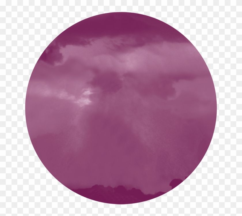 Storm Clouds - Circle Clipart #1493626
