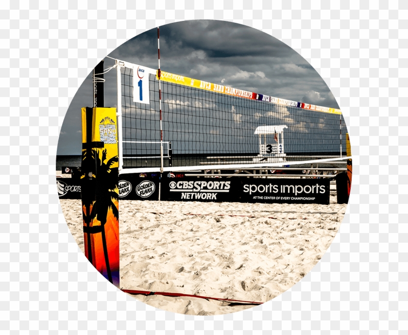 Beach & Sand Volleyball Net System - Cbs Sports Clipart #1493670