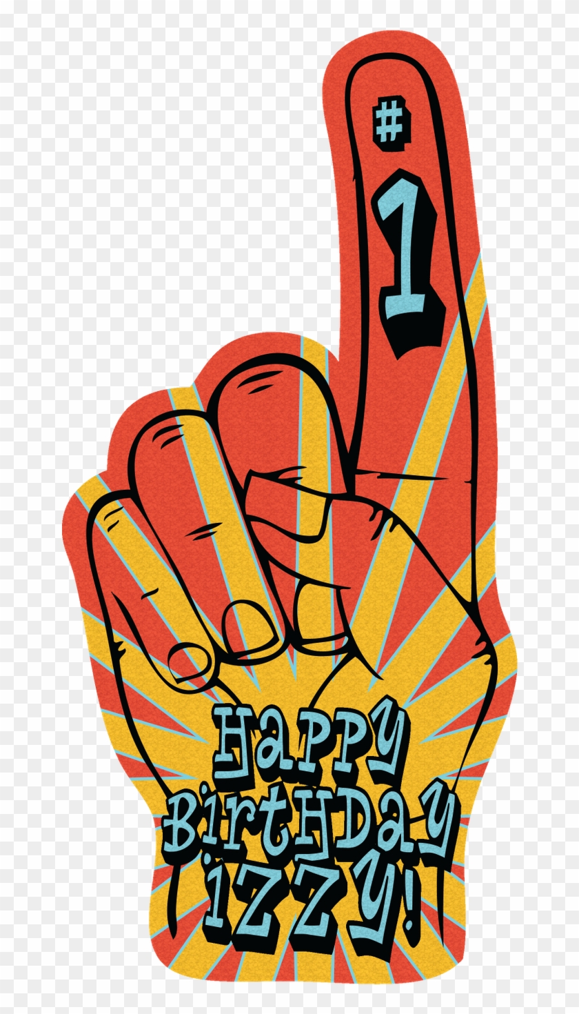 Foam Fingers Clipart