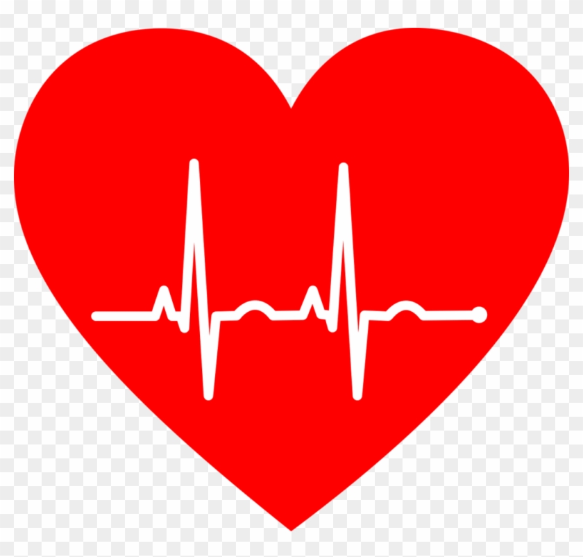 Ekg Electrocardiogram Heart Art Love Romance - Transparent Blood Drive Png Clipart #1493753