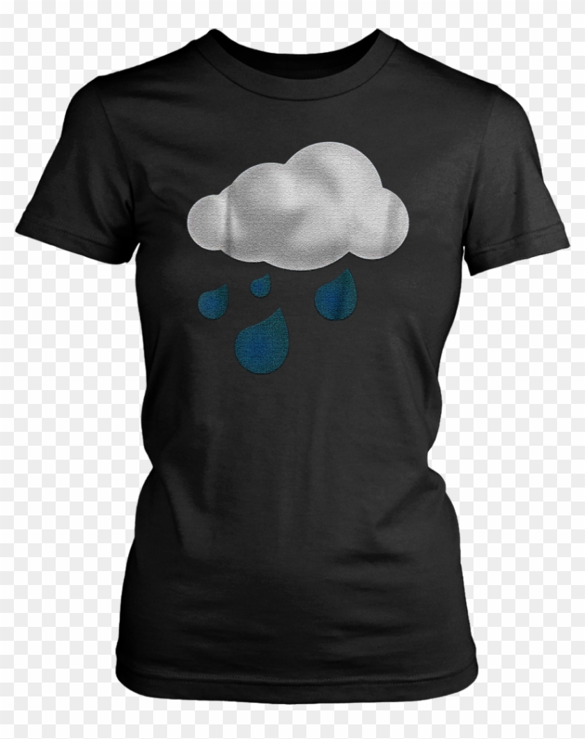 Rainy Weather Shirt Storm Clouds Rain Drops Meteorologist - It's Too Peopley Outside Shirt Clipart #1493847