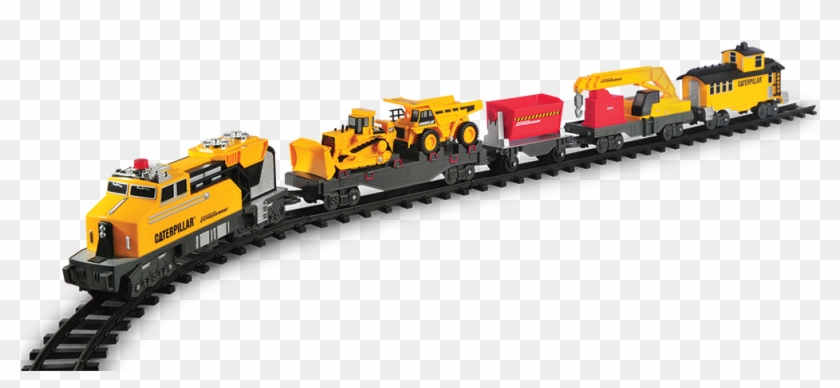Welcome To Toy State - Cat Construction Express Train Clipart #1493993