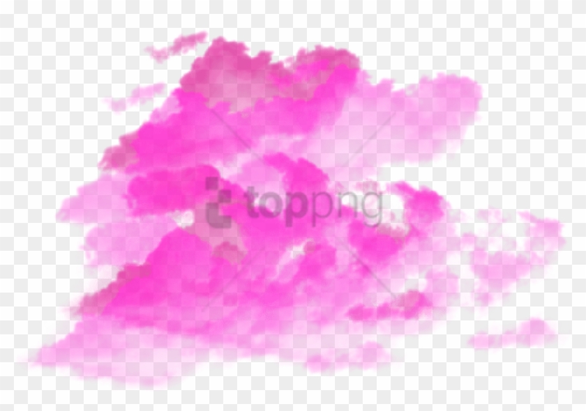 Free Png Pink Clouds Png Image With Transparent Background - Transparent Pink Cloud Png Clipart #1494068