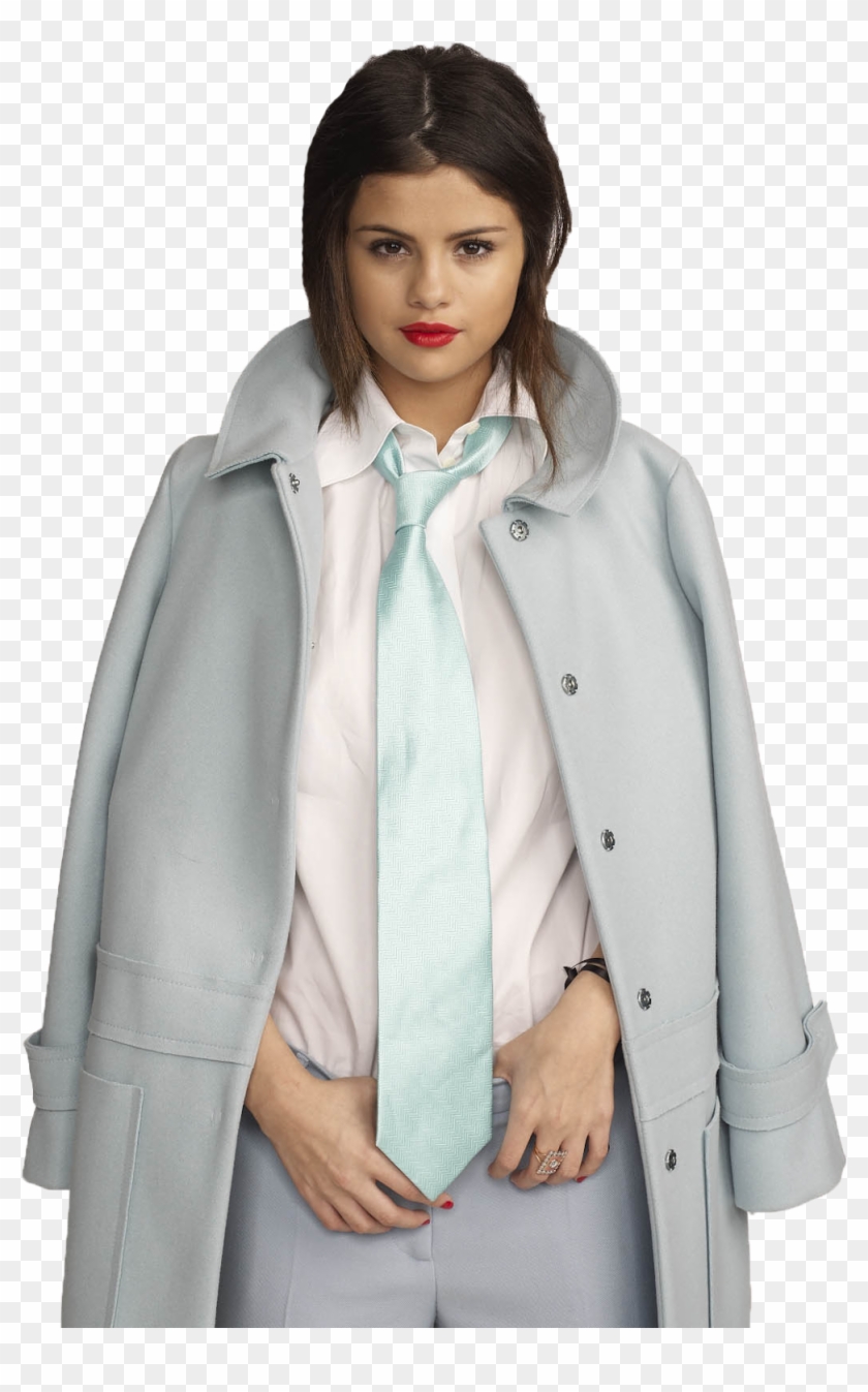 Selena Gomez Png - Overcoat Clipart #1494293