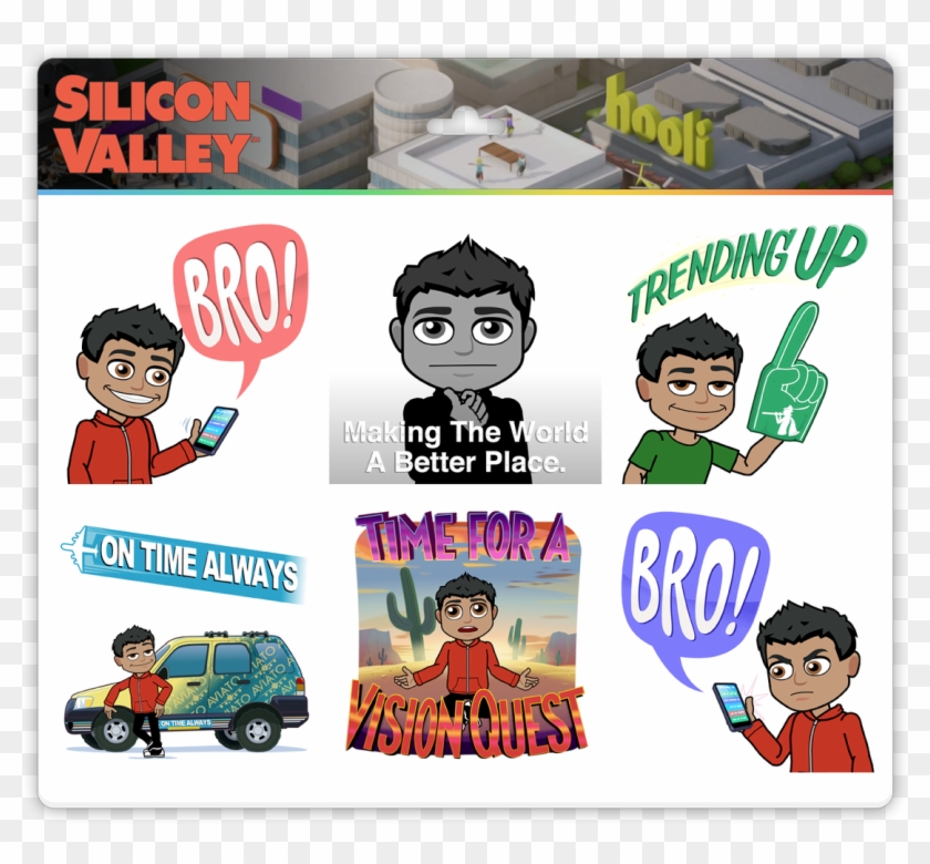 Silicon Valley On Twitter Clipart #1494391