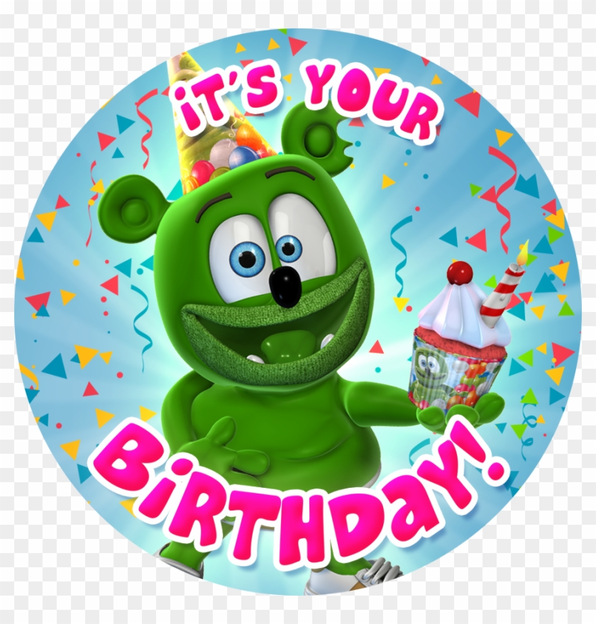 Gummibär - Gummy Bear Happy Birthday Clipart #1494394