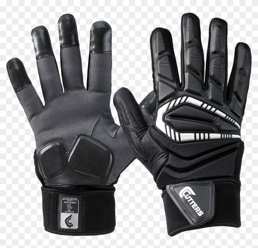 Cutters Lineman Gloves Red Clipart