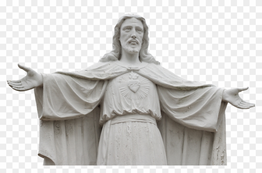 Jesus Statue Sculpture - Jesus Clipart