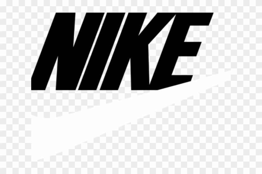 Nike Logo Clipart Black And White - Nike - Png Download
