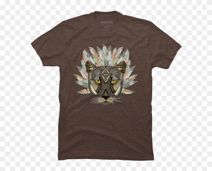 Native Mountain Lion - Everything Hurts And I M Dying Shirt Clipart
