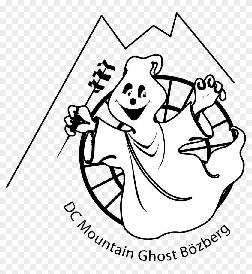 Mountain Ghost Bozberg Logo Png Transparent - Strašidlo Clipart