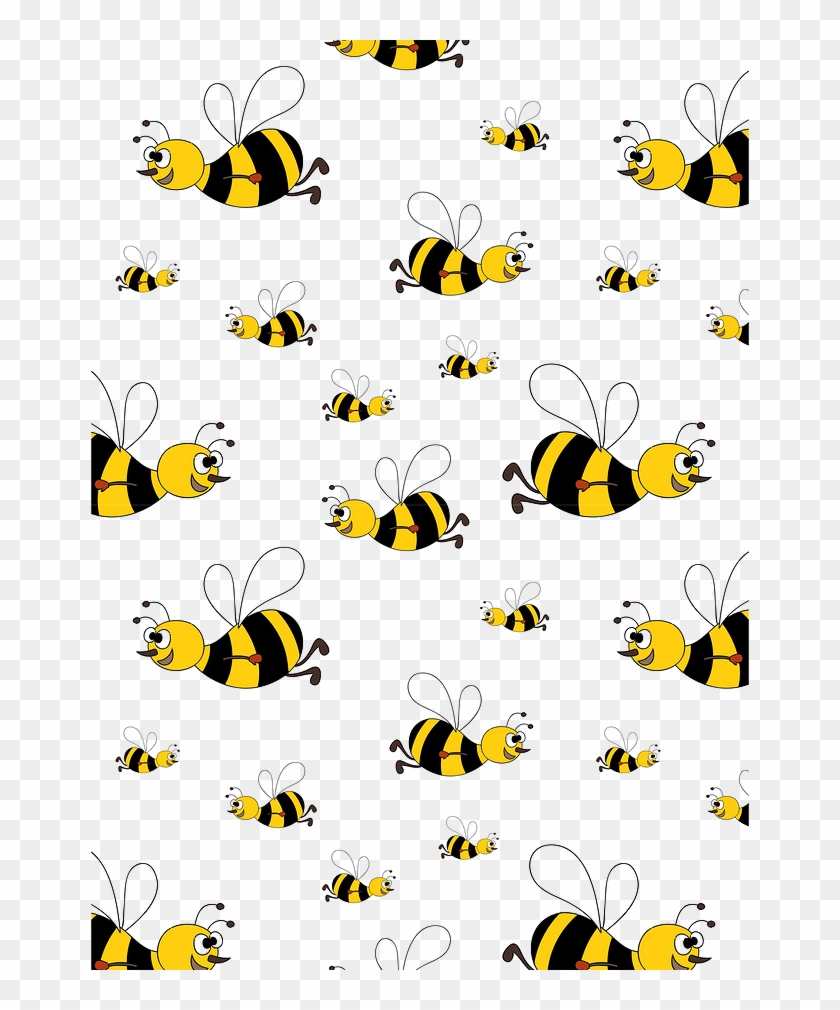 Bee Clip Art Creative Transprent Png - Transparent Background Bees Clip Art #1496020