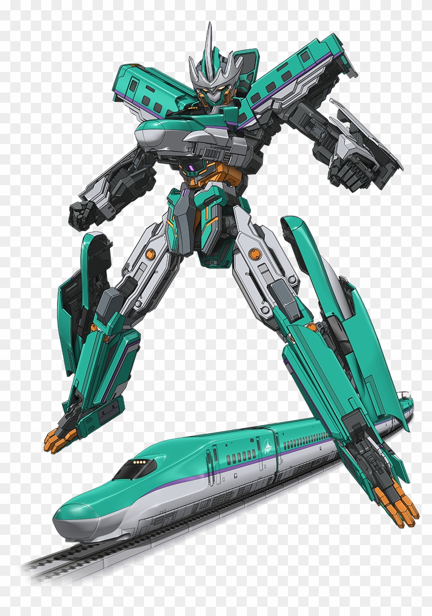 While The Name Comes As No Surprise, It's Written With - Shinkansen Henkei Robo Shinkalion Clipart