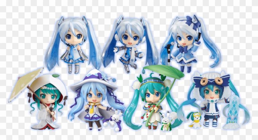 Snow Miku 2012 Original Costume Designed By Nanaka - Hatsune Miku Clipart #1496314