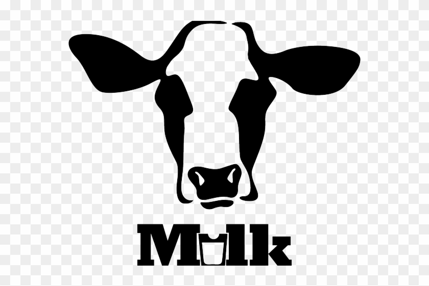 Original - Dairy Cow Silhouette Clipart #1496343
