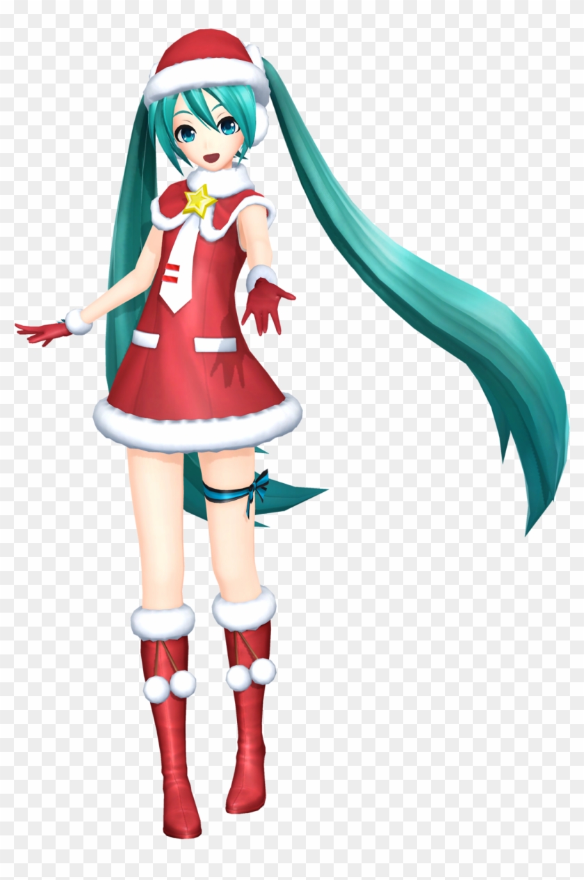 Today's Miku Module Of The Day Is - Hatsune Miku Christmas Module Clipart