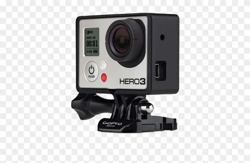 Gopro Action Camera - Gopro 3 Mounting Accessories Clipart #1496477