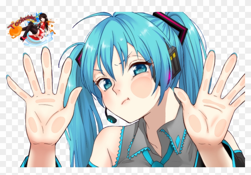 Hatsune Miku Rock Star , Png Download Clipart #1496675