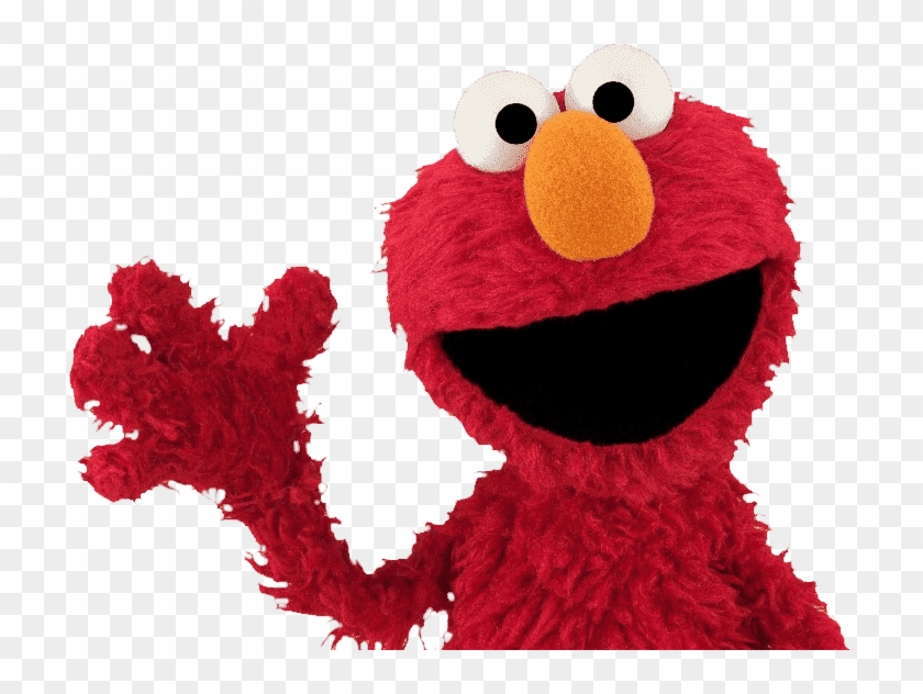 Elmo Waving - - Sesame Street Clipart