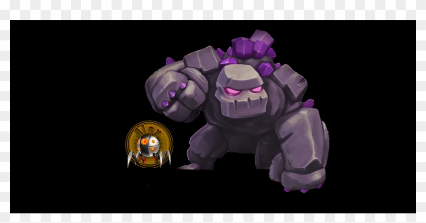 Clash Of Clans Transparent Pngs - Clash Of Clans Golem Coloring Page Clipart