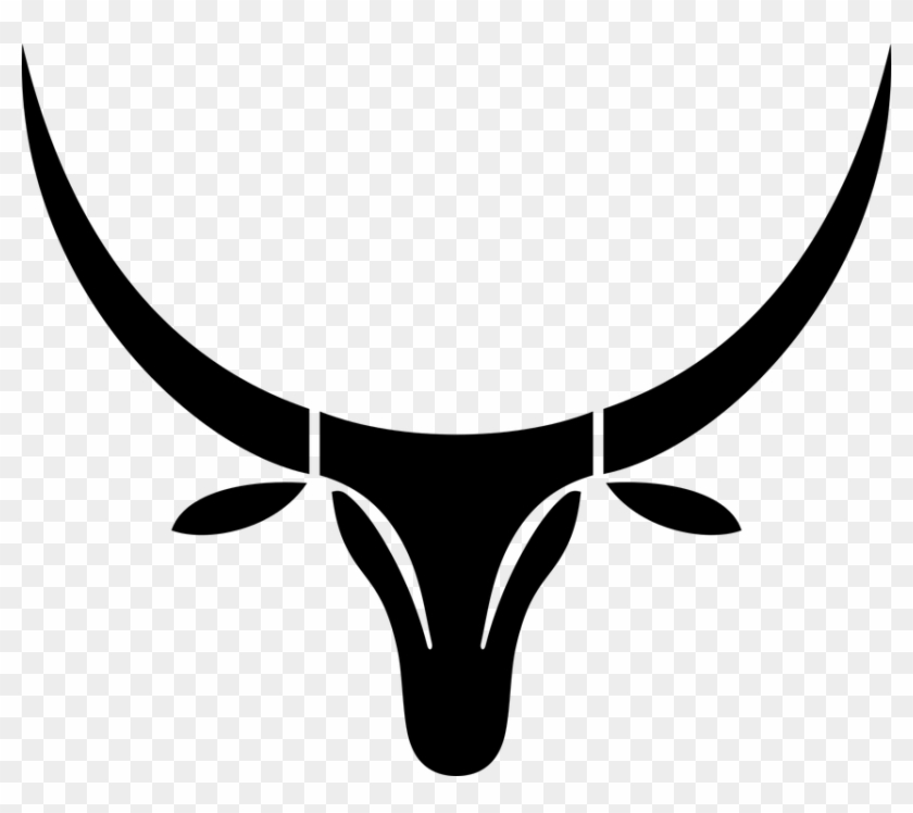 Cattle, Head, Symbol, Zebu - Zebu Clipart - Png Download