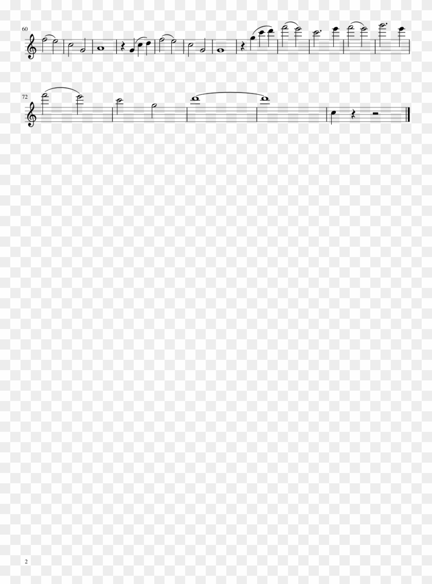 Zootopia-flute Sheet Music Composed By Michael Giacchino - Sheet Music Clipart #1497075