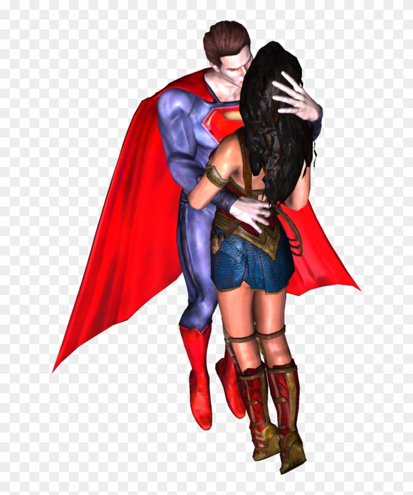 Superman And Wonder Woman Dawn Of Justice Deviant , Clipart #1497173