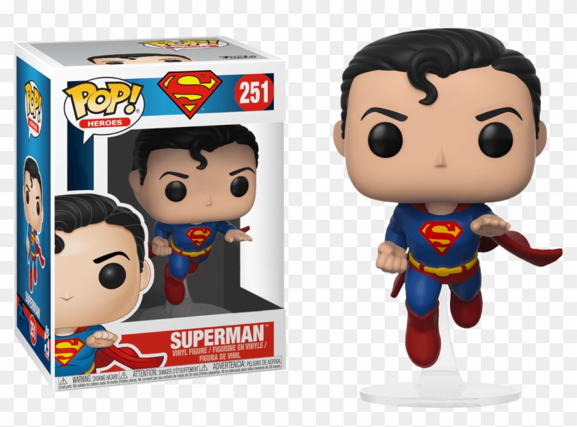 Superman - Funko Pop Superman Specialty Series Clipart