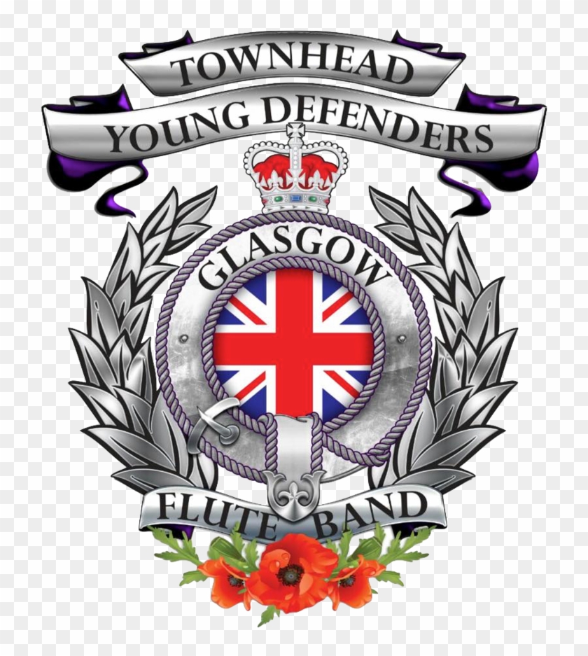 Townhead Young Defenders Loyalist Flute Band Badge - Emblem Clipart #1497330