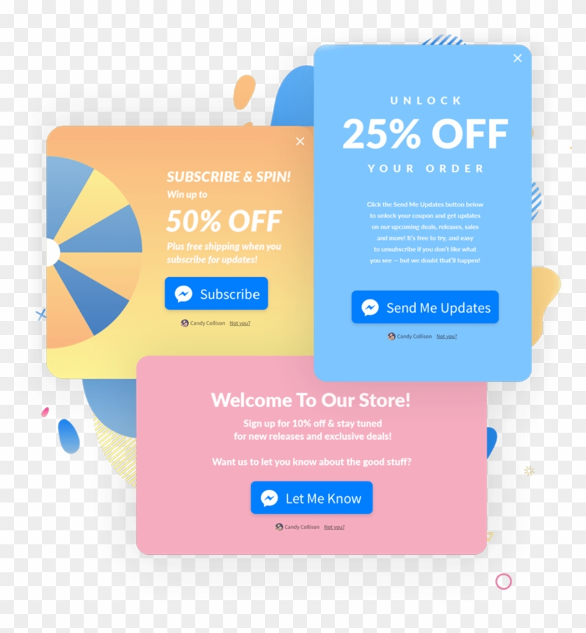 Easy Opt-in For Your Customers - Flyer Clipart