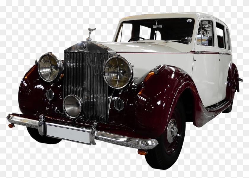 Download - Rolls Royce Png Car Old Clipart
