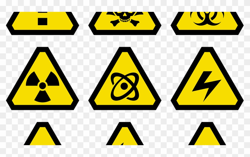 Radiation By The Numbers 3 & - Traffic Sign Clipart #1497953