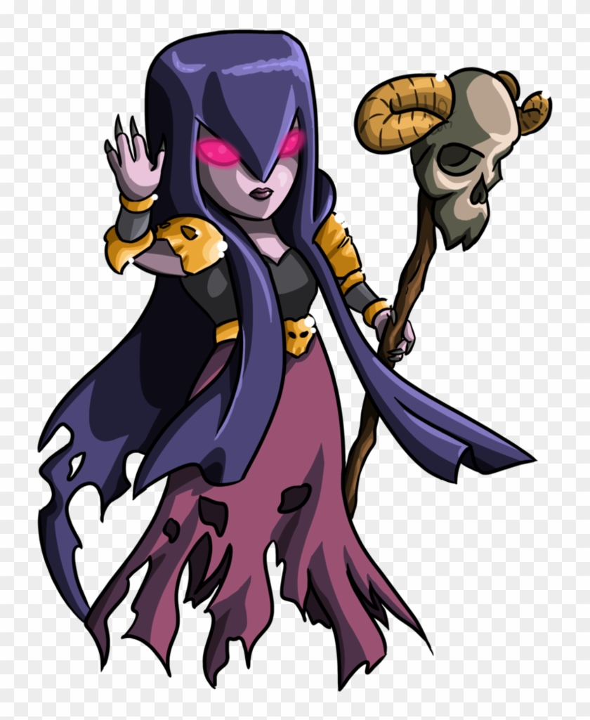 Commission Witch For Katie By Florafox On - Clash Of Clans Witch Hd Clipart #1497992