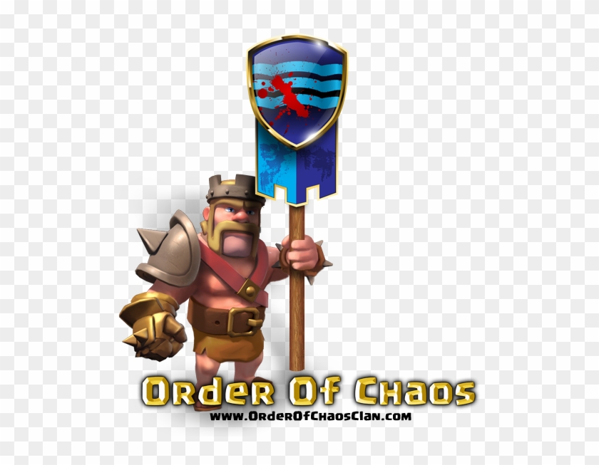 Clash Of Clans Clipart Flags - Clash Of Clans Barbarian - Png Download #1498179