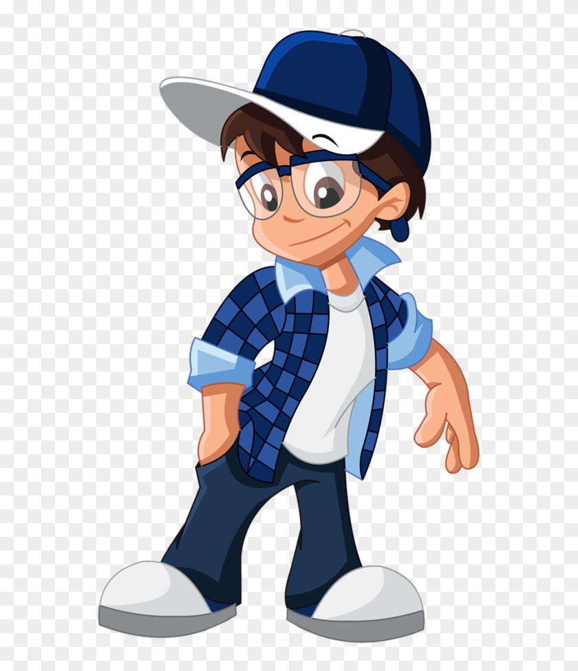 Boy With Glasses - Handsome Boy Clipart Png Transparent Png
