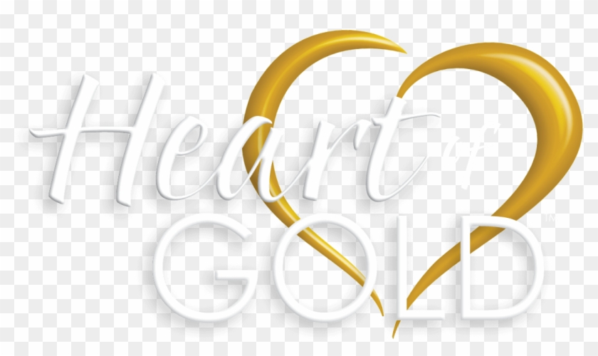 Heart Of Gold - Calligraphy Clipart