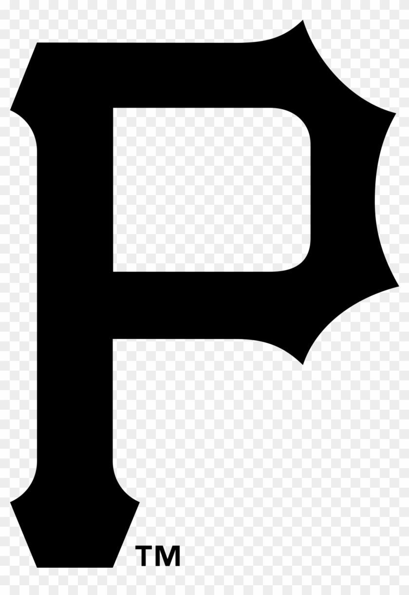 Pittsburgh Pirates Logo Black And White - Pittsburgh Pirates Logo Svg Clipart #1498823