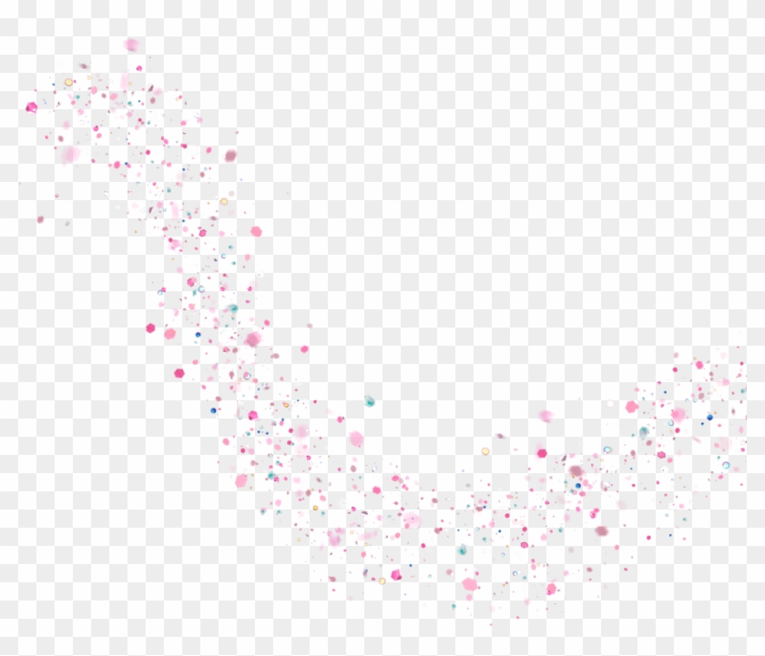 Glitter Sparkle Effect Cool Swirl Pink Glittery Pretty - Illustration Clipart #1499029