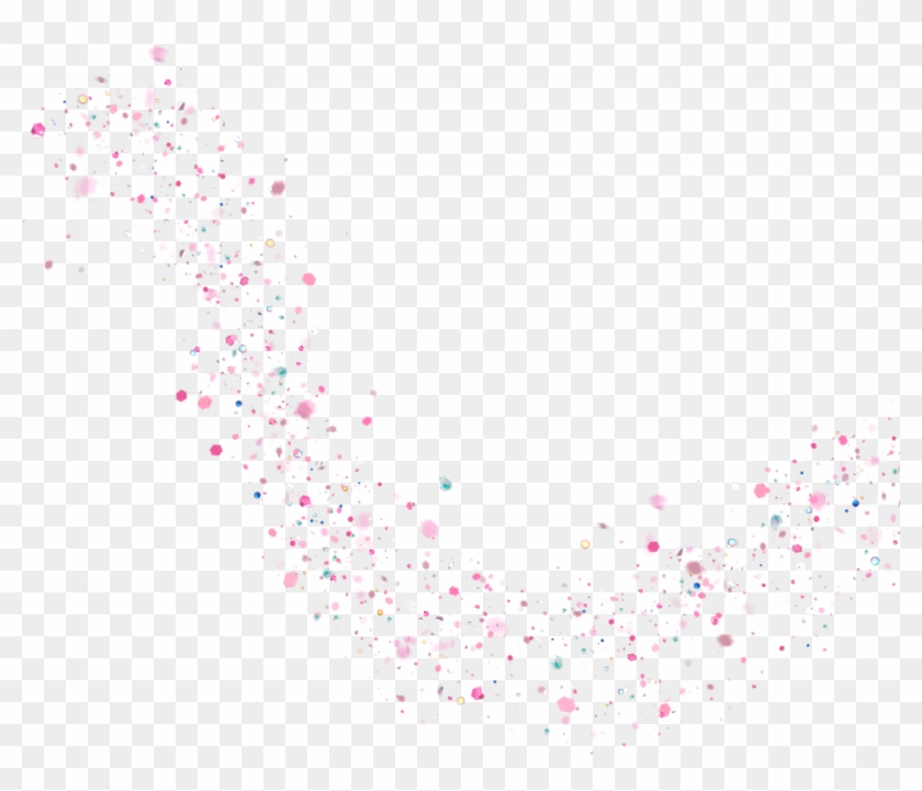 Glitter Sparkle Effect Cool Swirl Pink Glittery Pretty - Illustration Clipart