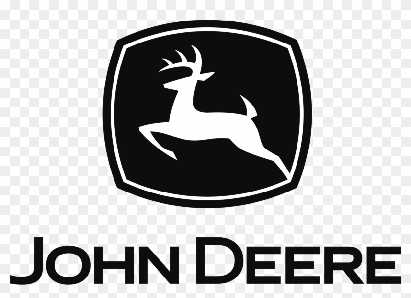 John Deere Logo Png Transparent - Black John Deere Logo Clipart #1499056