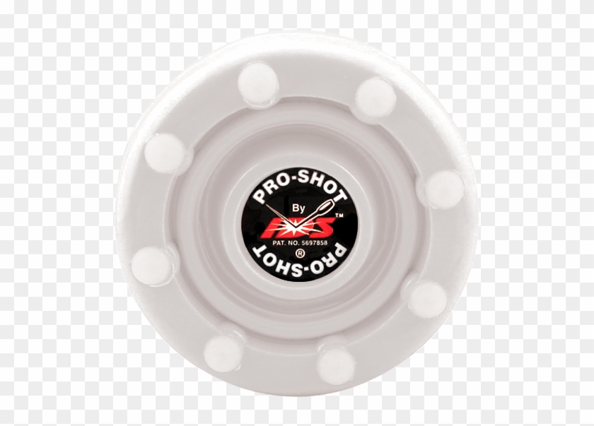 White - Roller Hockey Puck Clipart