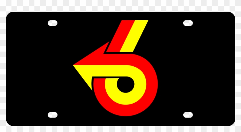 Buick Gn Black Acrylic License Plate - Buick Grand National Clipart