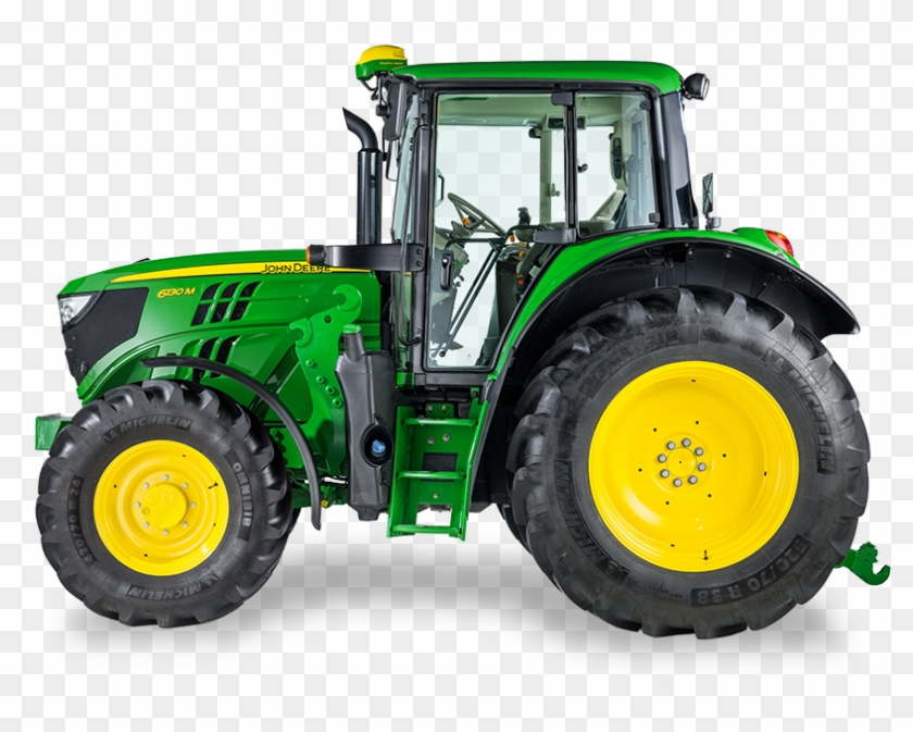 John Deere Tractor Side View Clipart Download Free - John Deere Tractor Png Transparent Png #1499702