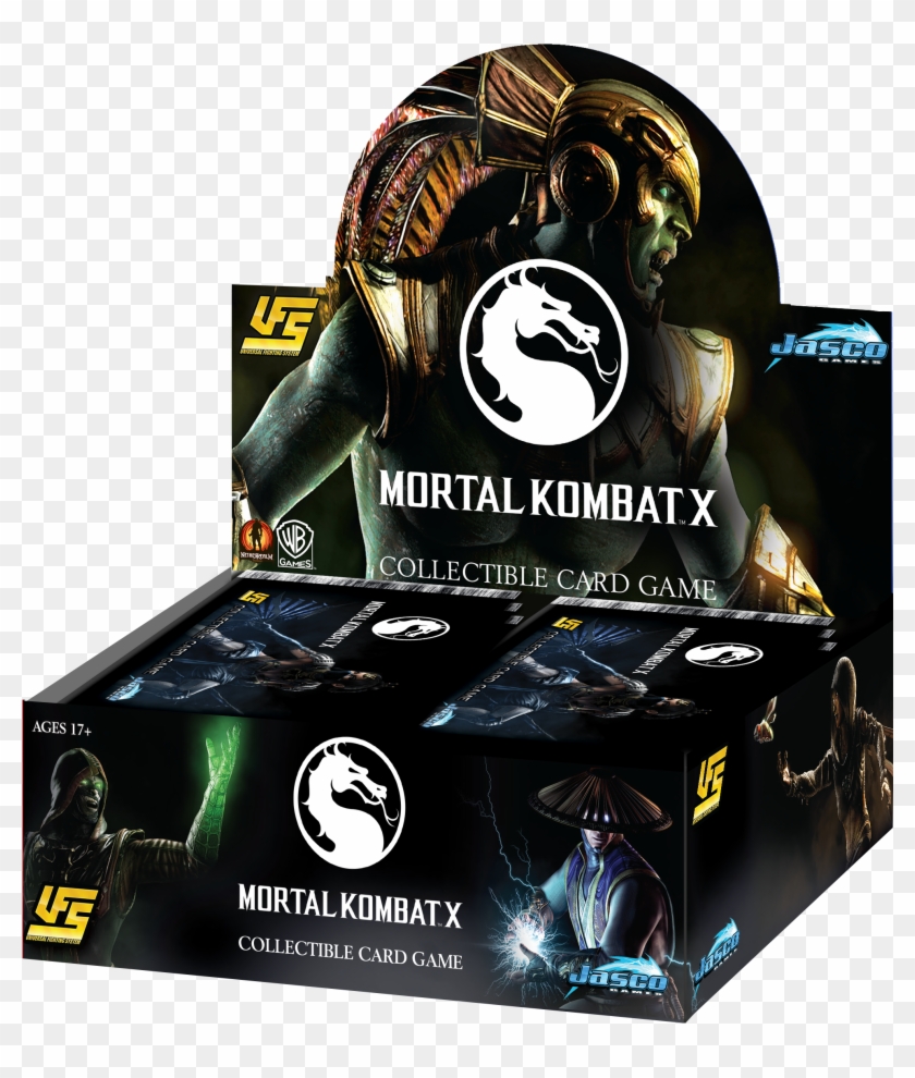 Mortal Kombat X Booster Display - Mortal Kombat X Ccg Clipart