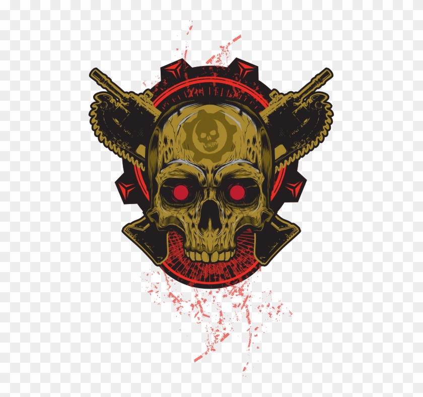 Rockstar Energy Drink Gears Of War - Gears Of War Rockstar Logos Clipart #1499859
