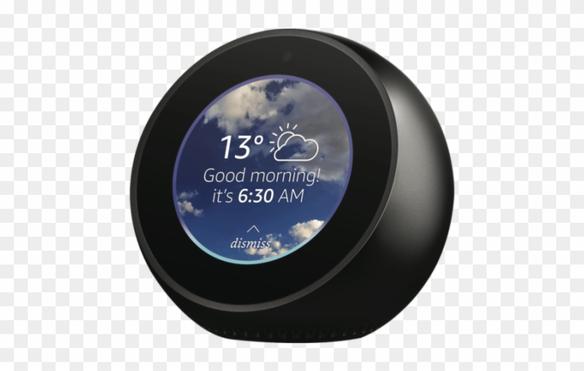 Someone Got Me An Echo Device, A Gadget From Amazon - Amazon Alexa Echo Spot Clipart