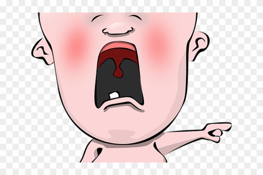 Crying Clipart Kid Mad - Crying - Png Download