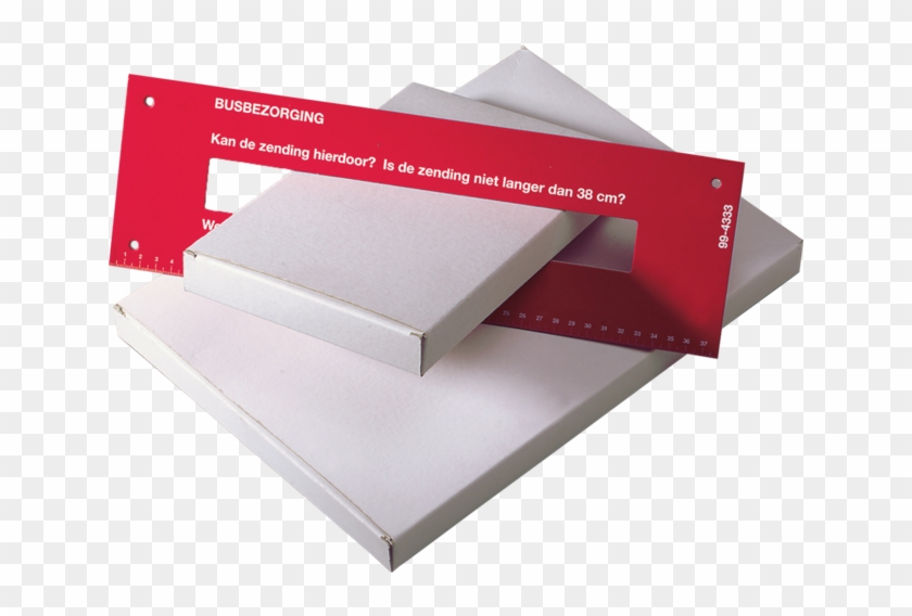 Sendproof® Fits Through Letterbox - Afmeting Brievenbus Clipart