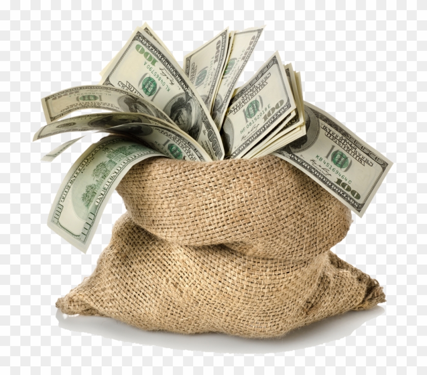 Pin Money Bag Clipart Transparent Background - Png Download #150069