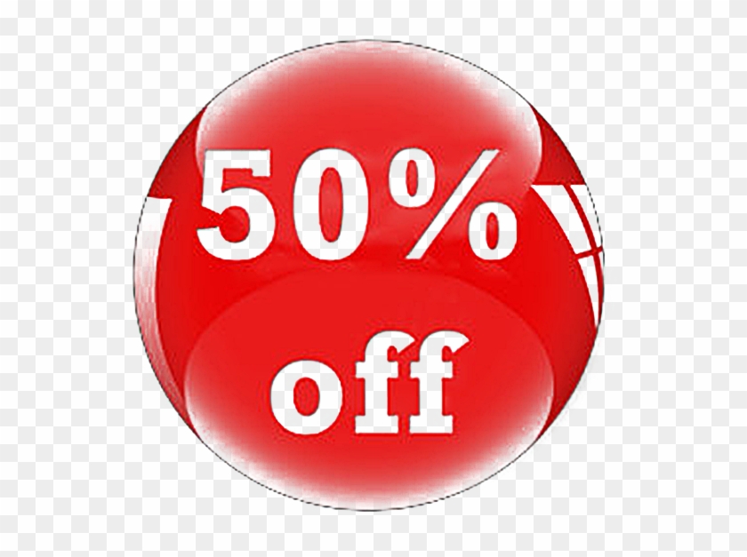 50 Off Png Pic Background - Circle Clipart